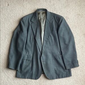 Haggar Gray Slim Fit Sport Coat Blazer